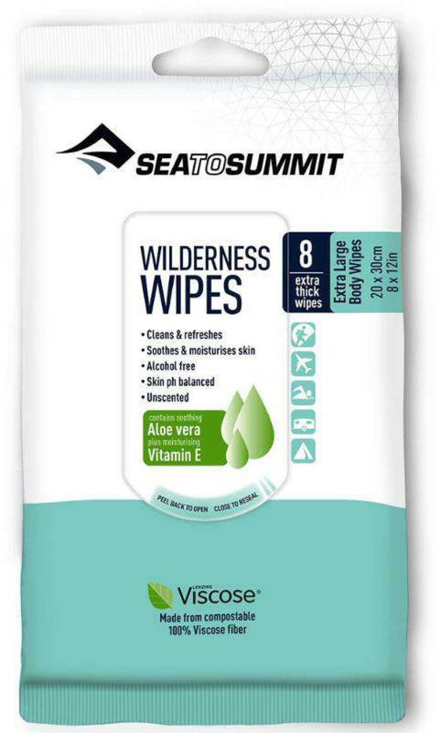 Camping And Hiking * | Cheaper Sea To Summit Wilderness Wipes