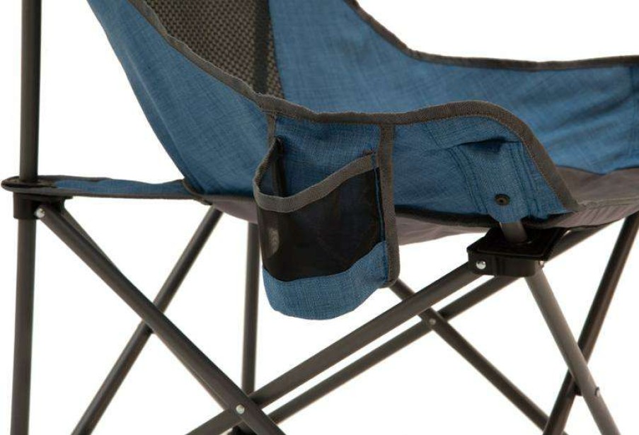 Camp Furniture * | High Quality Eureka Lowrider Chair Blue/Grey