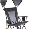 Camp Furniture * | 40%-70% Off Gci Outdoor Sunshade Rocker Chair Pewter