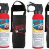 Camping And Hiking * | Shop Counter Assault Bear Deterrent Spray With Holsters Value Package Of 2