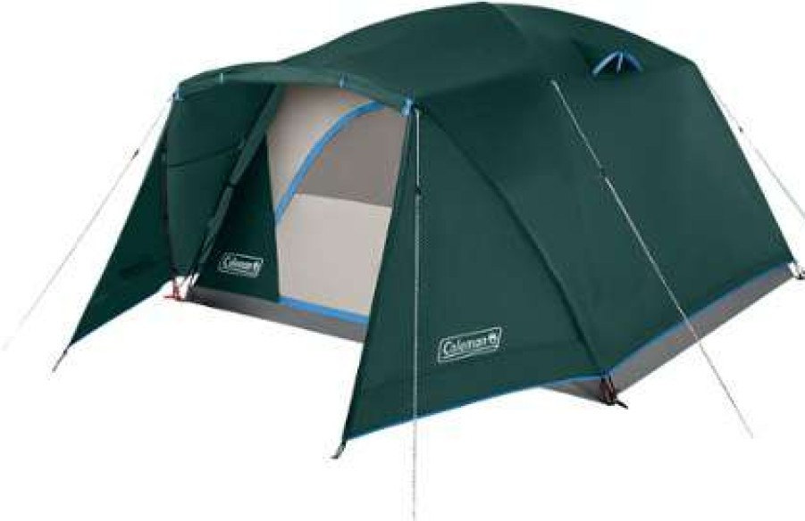 Tents * | Online Coleman Skydome 6-Person Tent Green