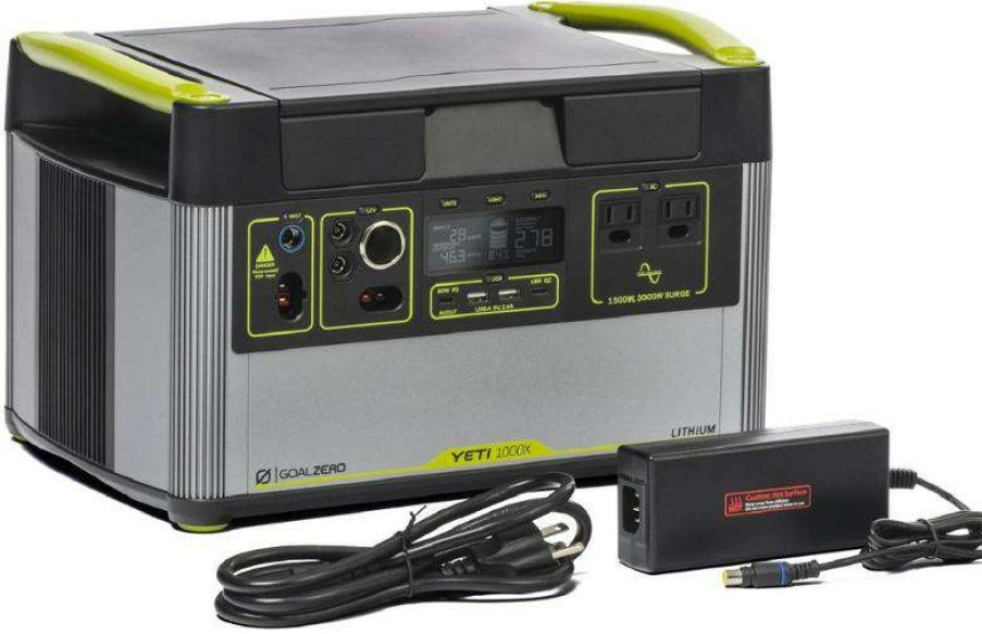 Camping And Hiking * | Cheaper Goal Zero Yeti Lithium 1000X Portable Power Station