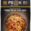 Camp Kitchen * | High Quality Peak Refuel Three Bean Chili Mac 2 Servings