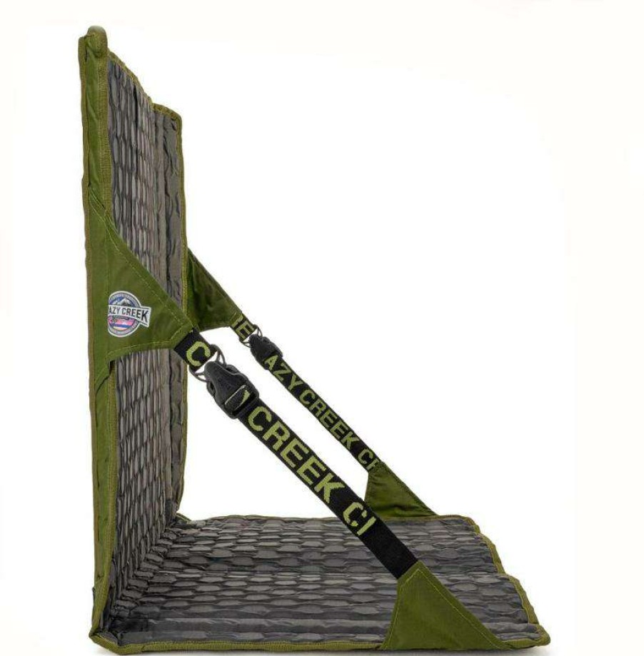 Camp Furniture * | Cheaper Crazy Creek Hex 2.0 Longback Chair Olive Slate