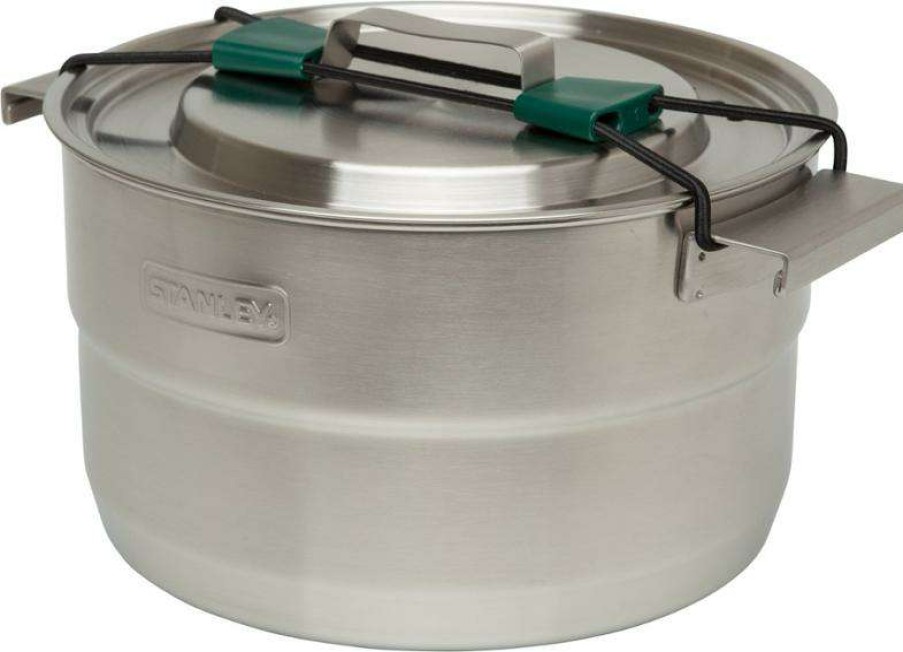 Camp Kitchen * | Outlet Stanley Adventure Base Camp Cookset 4 Stainless Steel