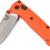 Camping And Hiking * | Online Benchmade 533 Mini Bugout Fine-Edge Knife Orange