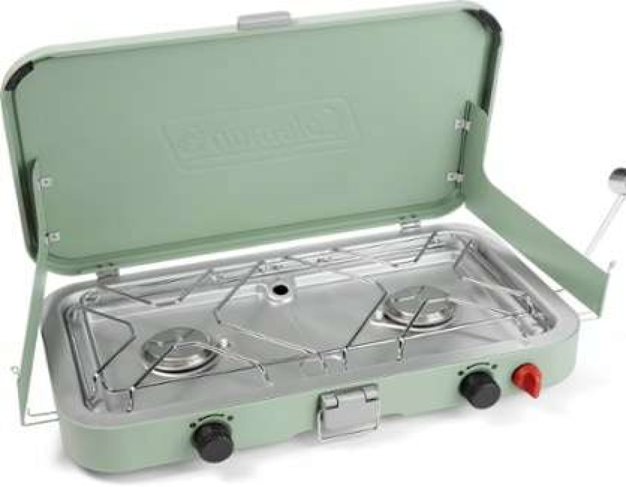 Camp Kitchen * | 40%-70% Off Coleman Cascade 222 2-Burner Camp Stove Hickory Moss