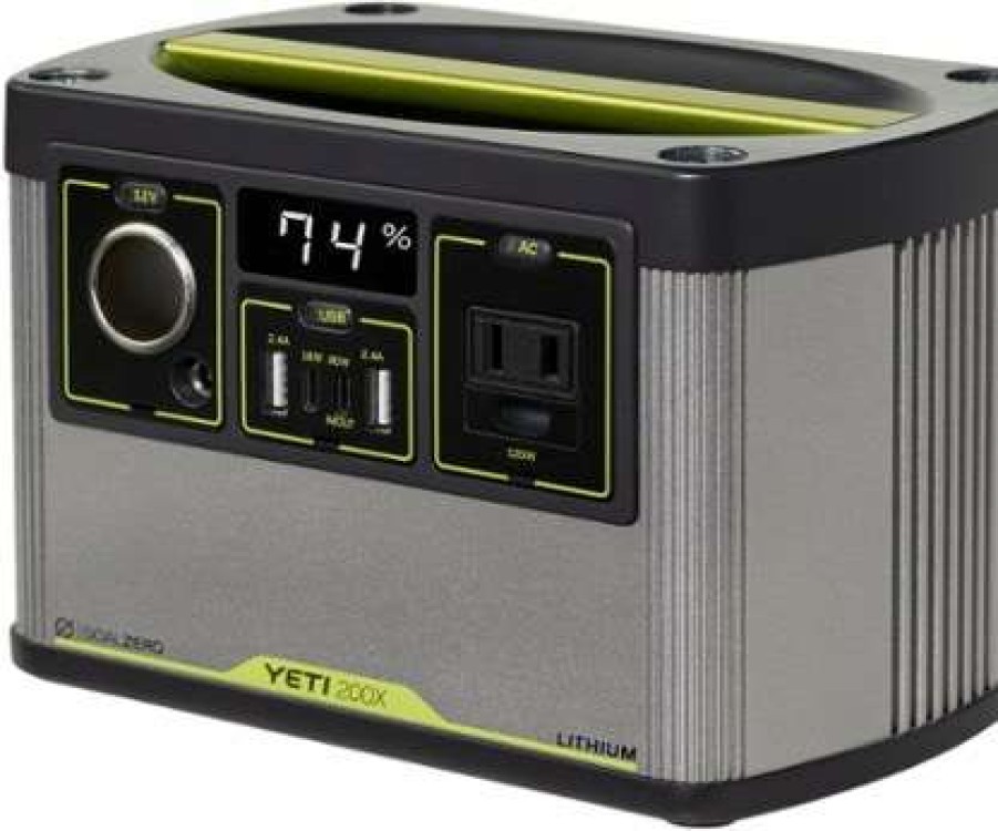 Camping And Hiking * | Shop Goal Zero Yeti 200X Portable Power Station