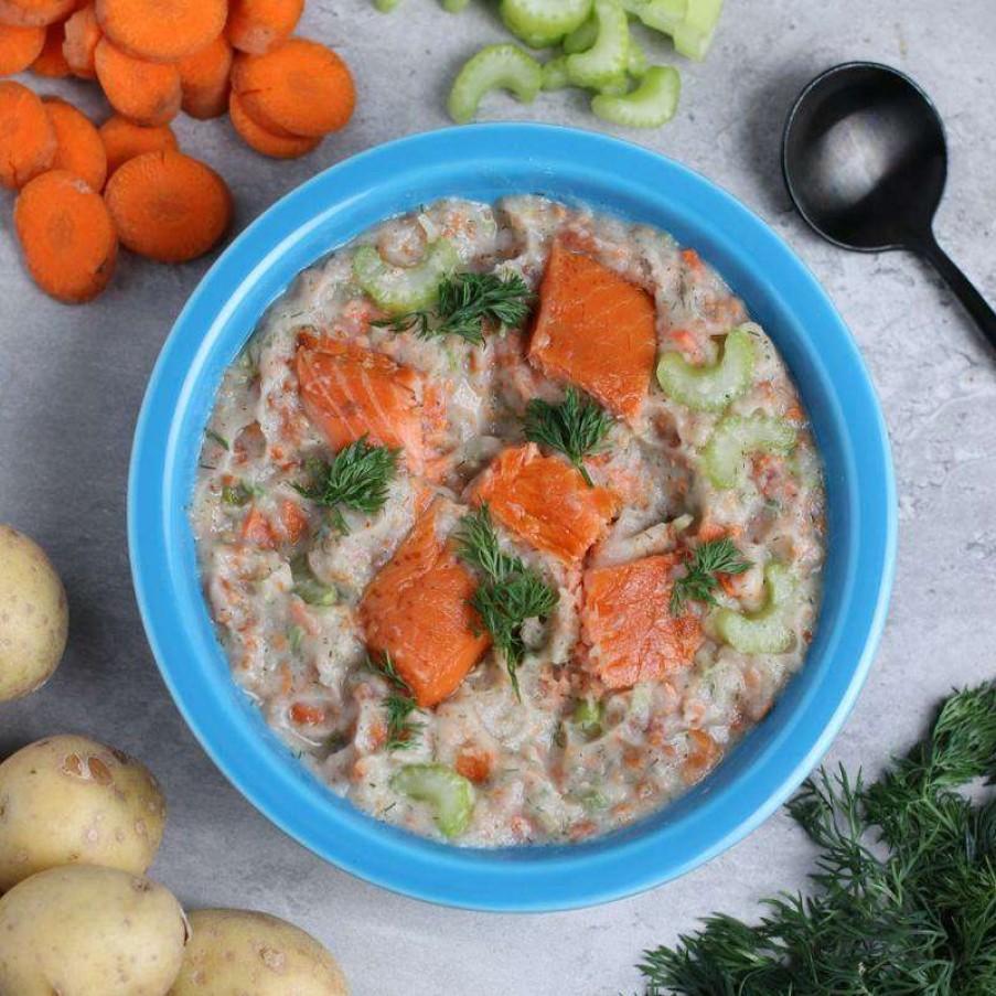 Camp Kitchen * | Outlet Heather'S Choice Smoked Sockeye Salmon Chowder 1 Serving