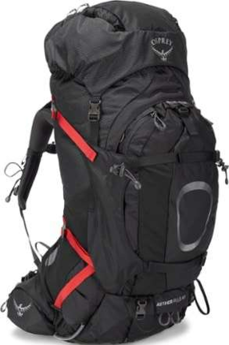 Hiking Backpacks * | Online Osprey Aether Plus 60 Pack Men'S Black