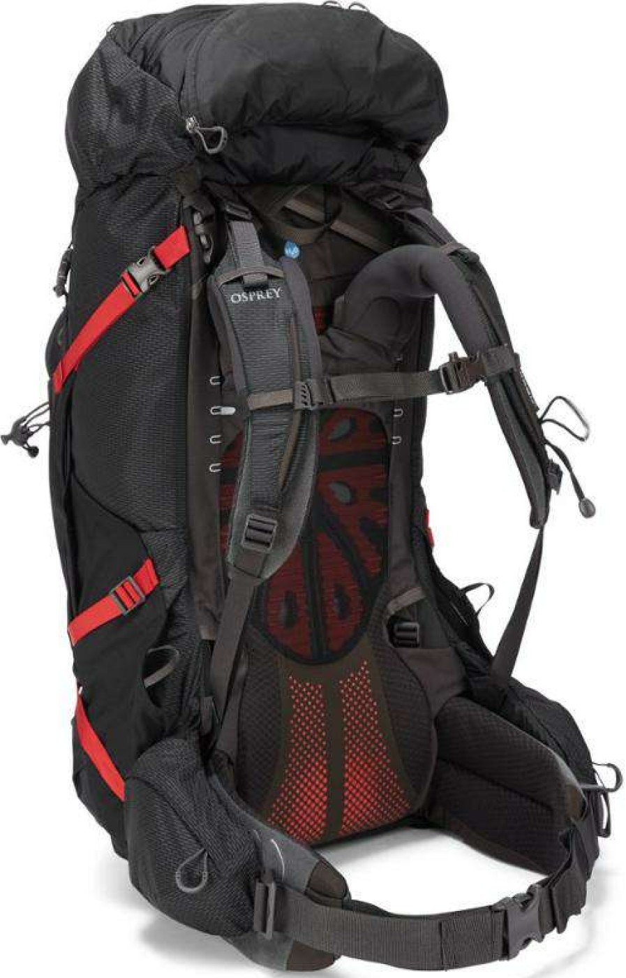 Hiking Backpacks * | Online Osprey Aether Plus 60 Pack Men'S Black