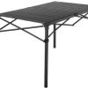 Camp Furniture * | Outlet Mountain Summit Gear Heavy-Duty Roll-Top Table Large Gray