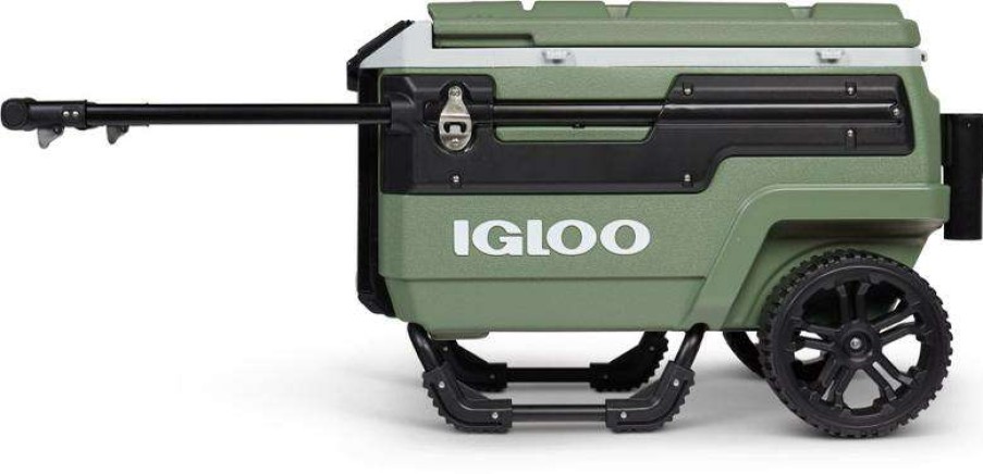 Camp Kitchen * | Online Igloo Ecocool Trailmate Cooler 70 Qt. Sage Green