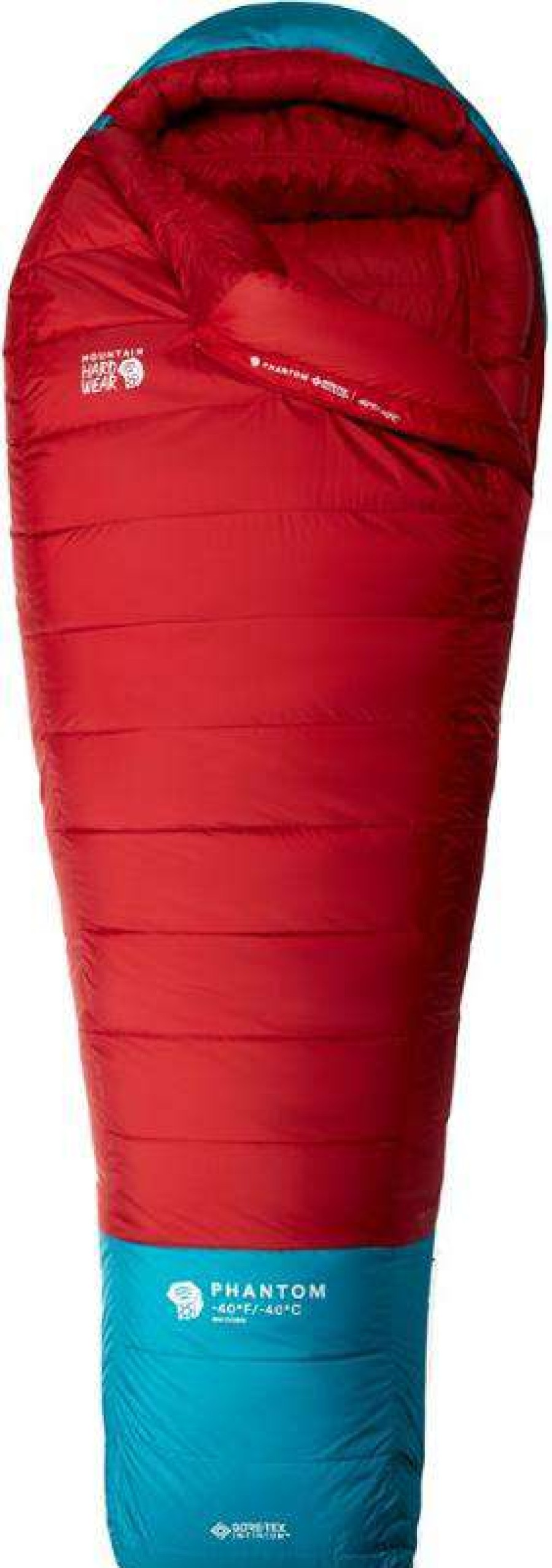 Camping And Hiking * | 40%-70% Off Mountain Hardwear Phantom Gore-Tex -40 Sleeping Bag Alpine Red