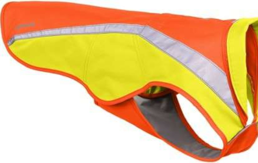 Camping And Hiking * | Outlet Ruffwear Lumenglow Hi-Vis Jacket Blaze Orange