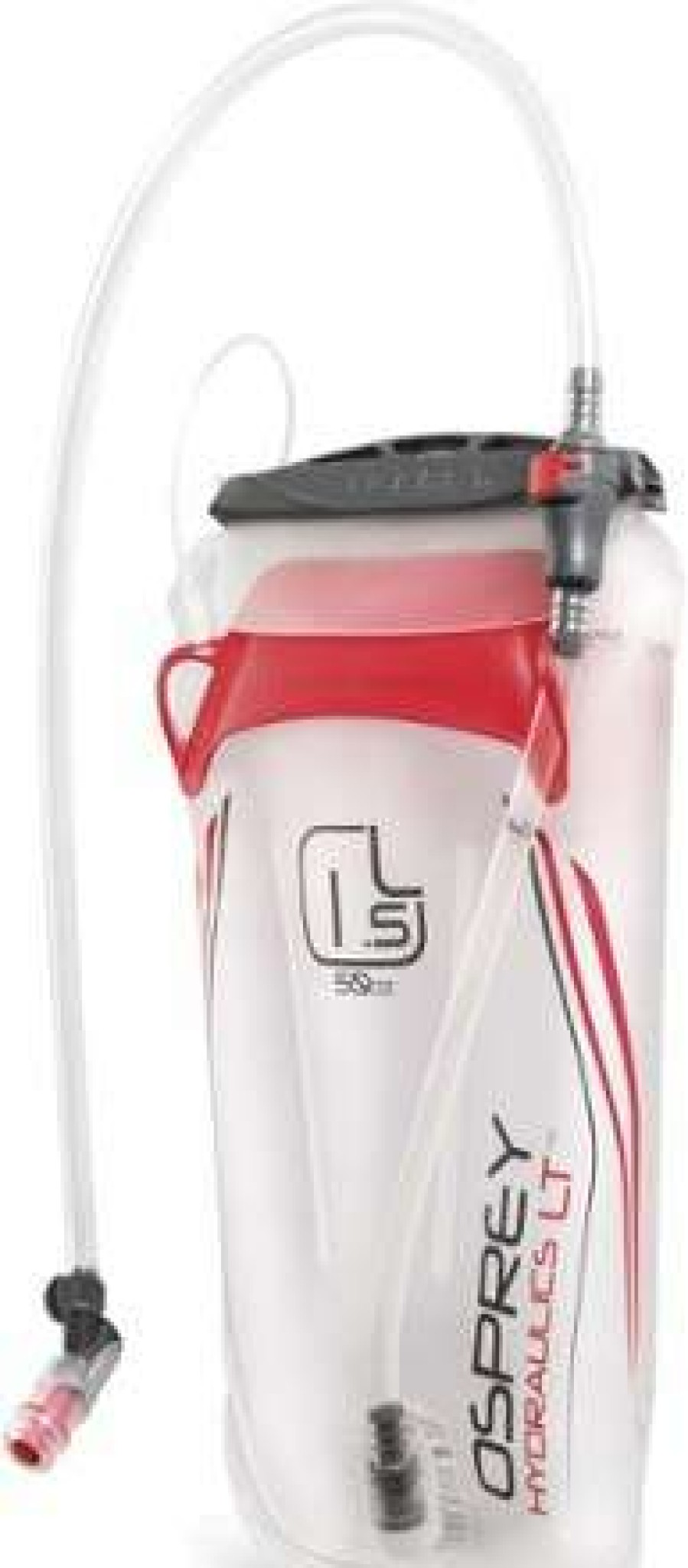 Hiking Backpacks * | Cheaper Osprey Hydraulics Lt Reservoir 1.5 Liters Red