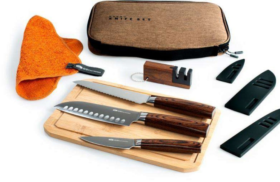 Camp Kitchen * | Cheaper Gsi Outdoors Rakau Knife Set