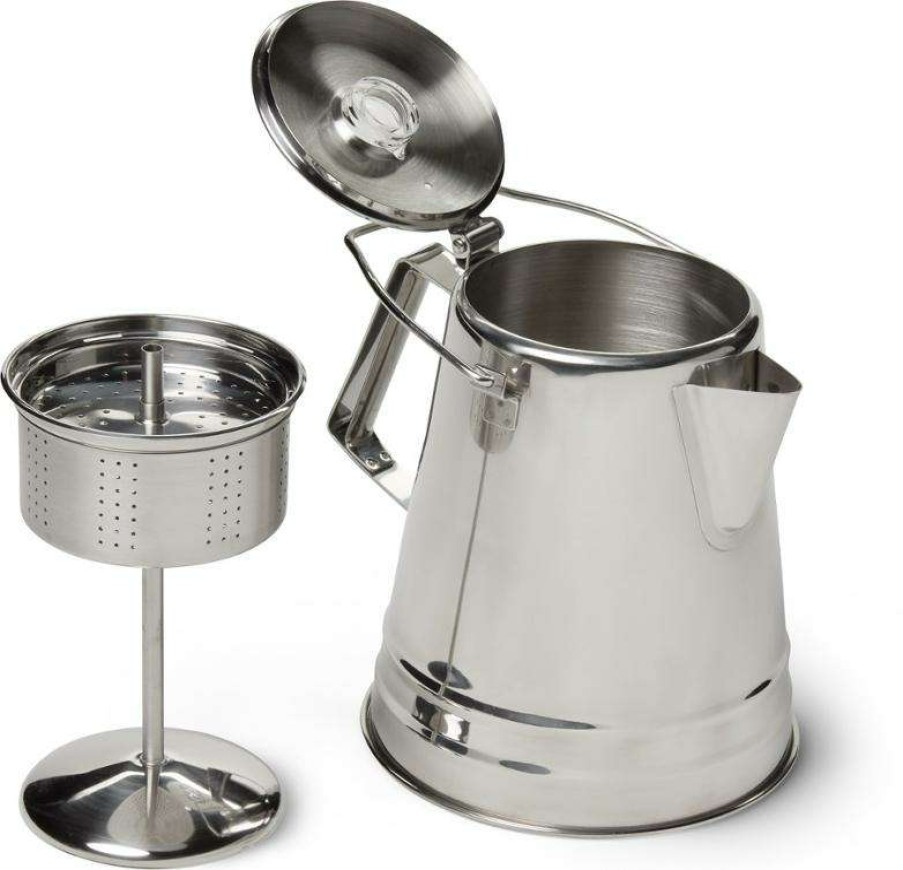 Camp Kitchen * | Shop Gsi Outdoors Glacier Stainless Steel 14-Cup Percolator