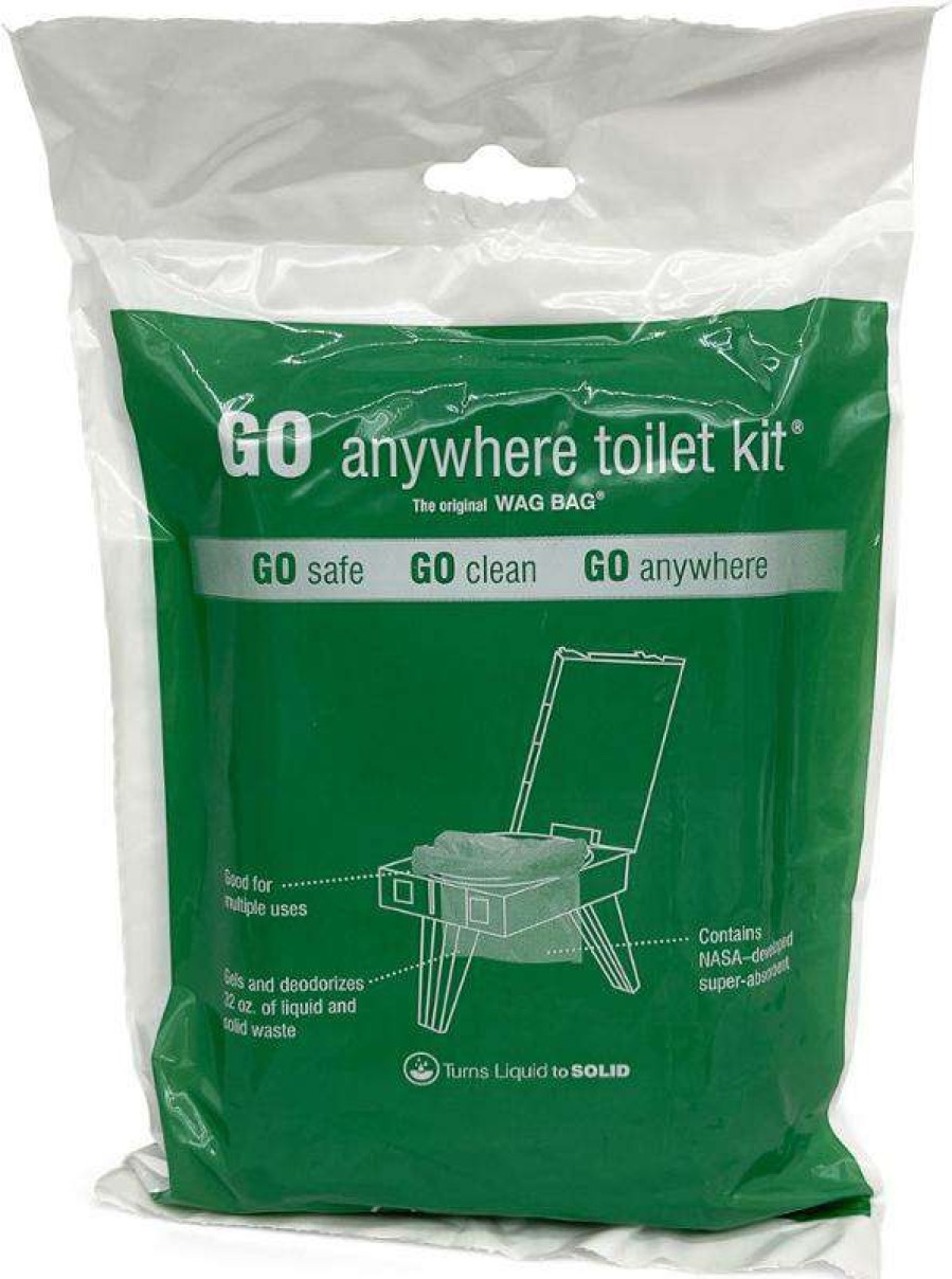 Camping And Hiking * | 40%-70% Off Cleanwaste Go Anywhere Toilet Kit Waste Bags Package Of 12