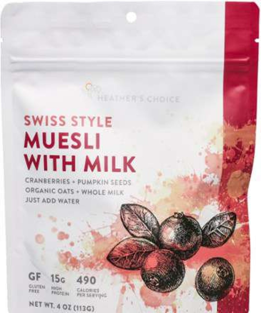 Camp Kitchen * | 40%-70% Off Heather'S Choice Swiss-Style Muesli With Milk 1 Serving