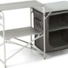 Camp Furniture * | Outlet Mountain Summit Gear Deluxe Roll Top Kitchen Silver