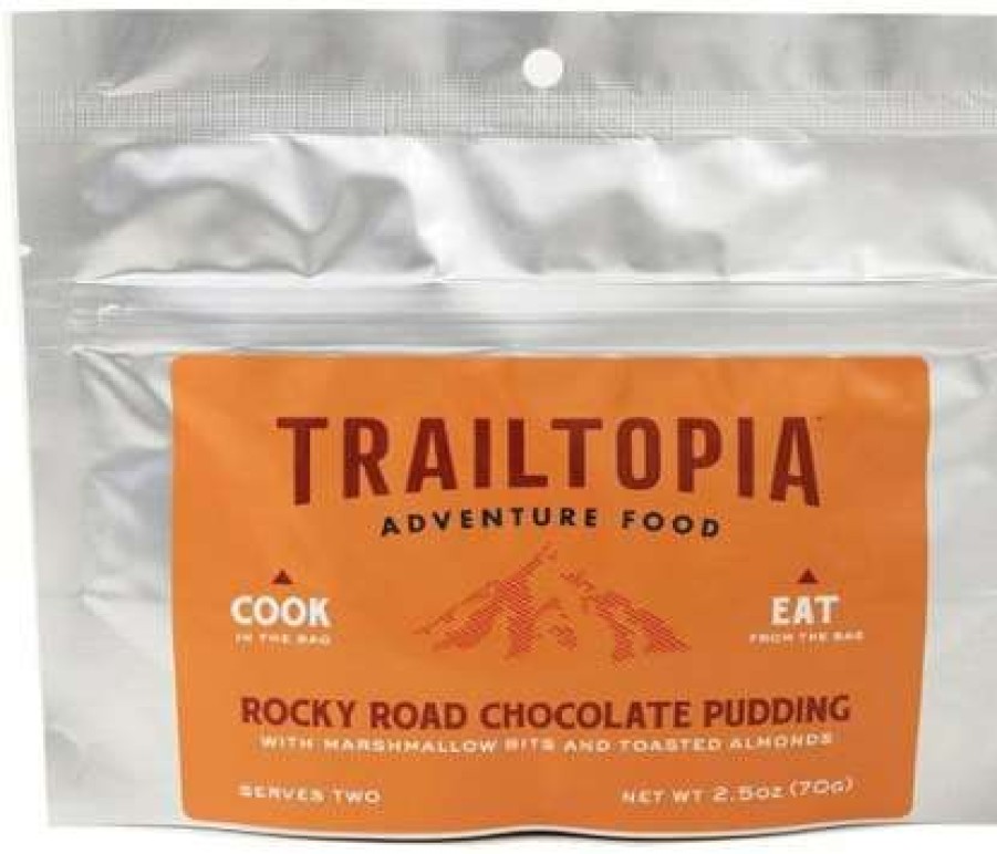 Camp Kitchen * | High Quality Trailtopia Rocky Road Chocolate Pudding 2 Servings