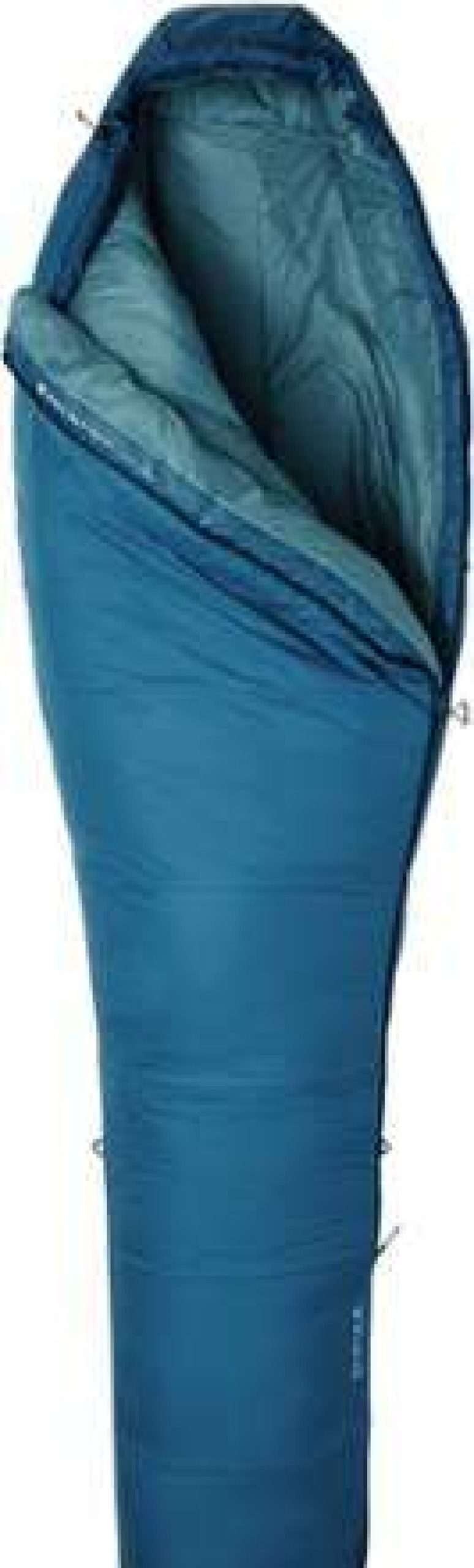 Camping And Hiking * | 40%-70% Off Mountain Hardwear Shasta 15 Sleeping Bag Men'S Vinson Blue