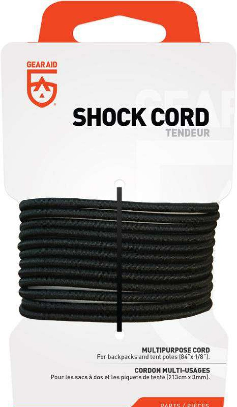 Tents * | Cheaper Gear Aid Elastic Shockcord 7 Ft. Black