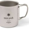 Camp Kitchen * | 40%-70% Off Snow Peak Double Wall 450 Mug Titanium