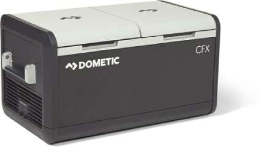 Camp Kitchen * | Online Dometic Cfx3 75 Dual Zone Powered Cooler Gray/Black