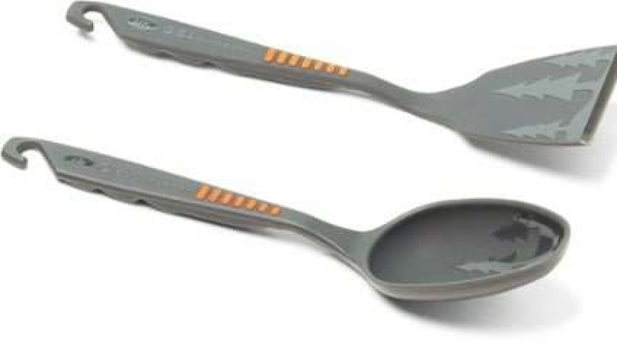 Camp Kitchen * | 40%-70% Off Gsi Outdoors Pack Spoon/Spatula Set Black