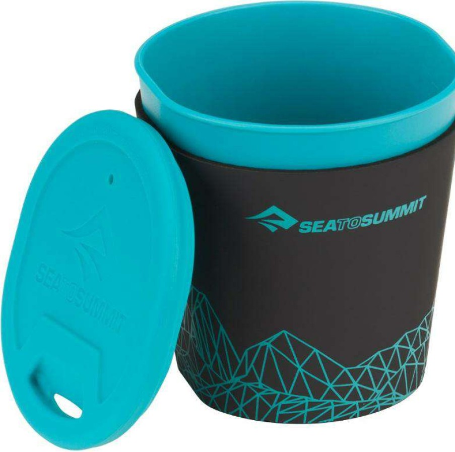 Camp Kitchen * | Shop Sea To Summit Deltalight Insulated Mug Pacific Blue