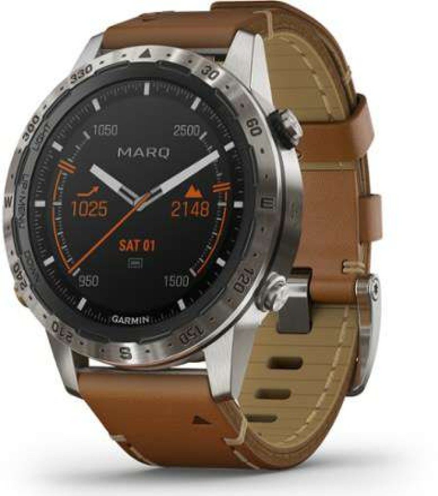 Camping And Hiking * | 40%-70% Off Garmin Marq Adventurer Watch Titanium