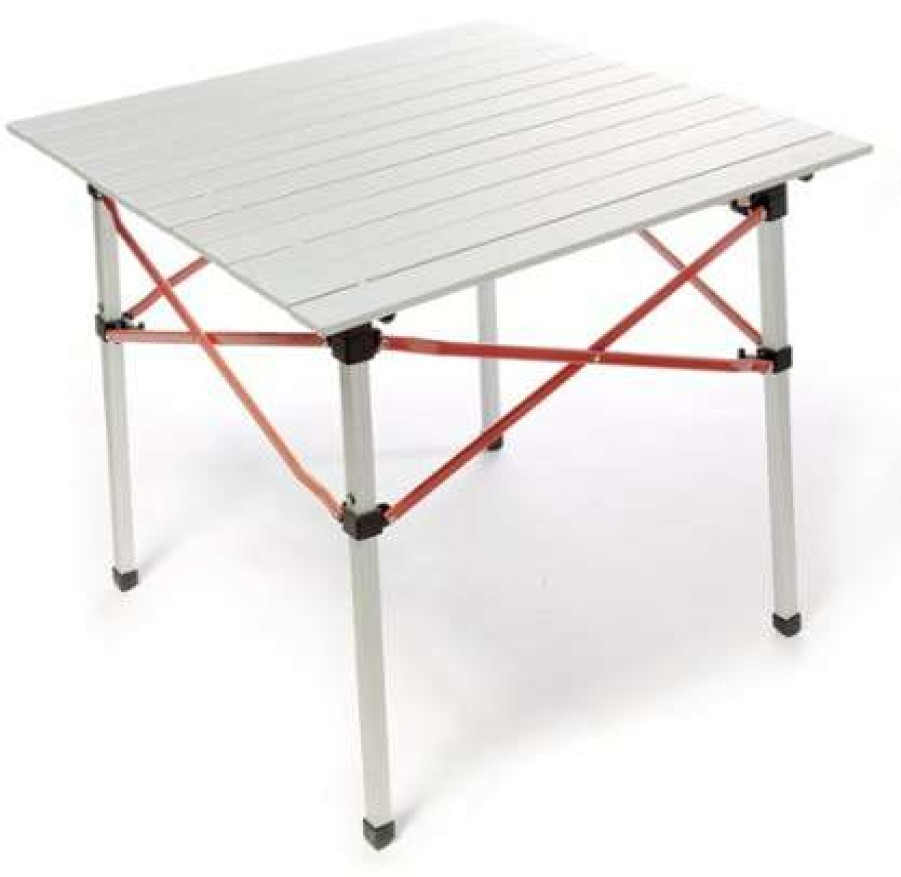 Camp Furniture * | Online Rei Co-Op Camp Roll Table Aluminum/Orange