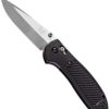 Camping And Hiking * | Shop Benchmade 551-S30V Griptilian Fine-Edge Knife Black