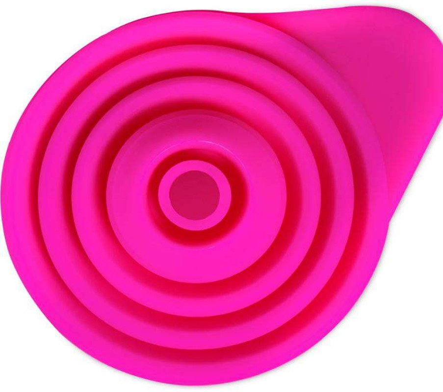 Camping And Hiking * | 40%-70% Off Muc-Off Collapsible Silicone Funnel Pink