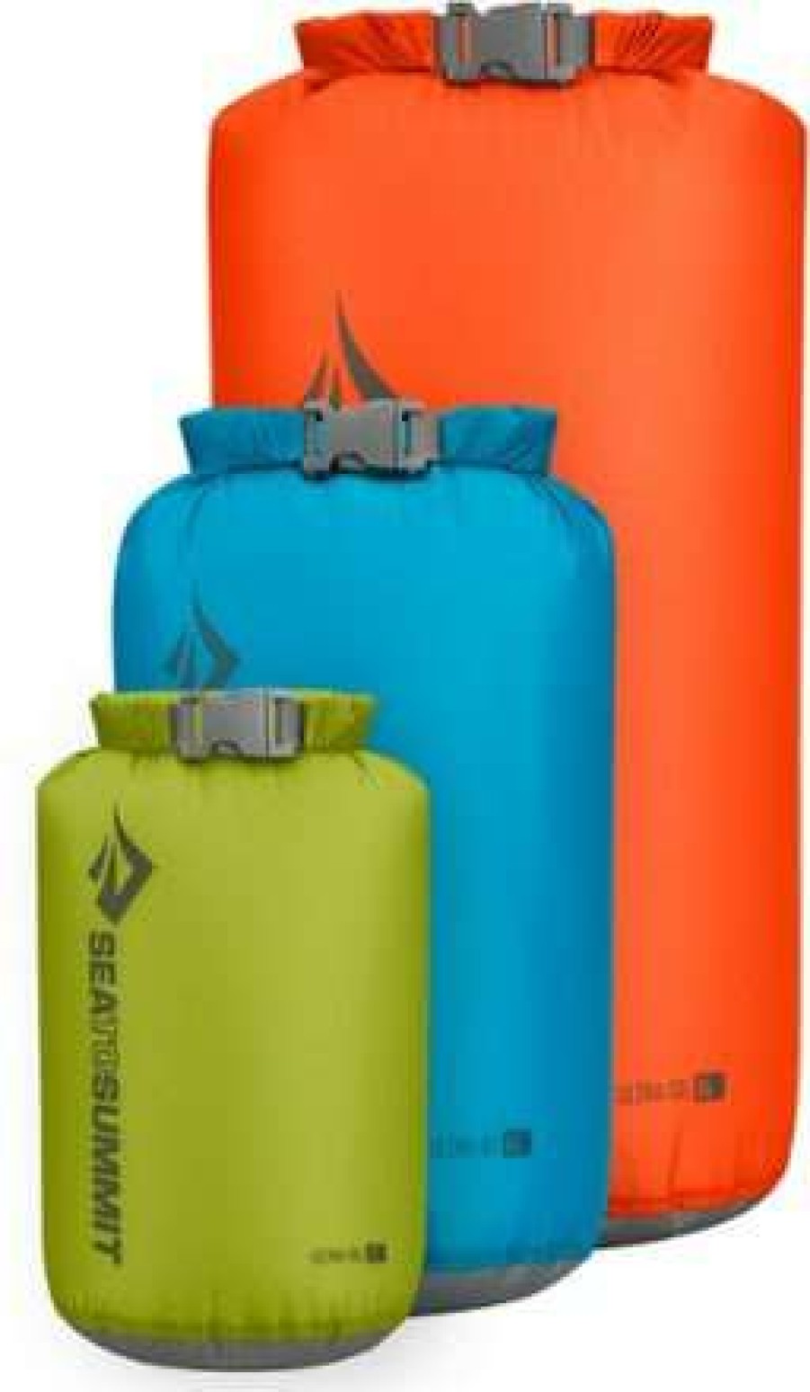 Camping And Hiking * | Cheaper Sea To Summit Ultra-Sil Dry Sack Set Of 3 Assorted