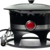 Camp Kitchen * | Shop Camp Chef Redwood Gas Fire Pit With Lid And Heat-Dispersing Lava Rocks