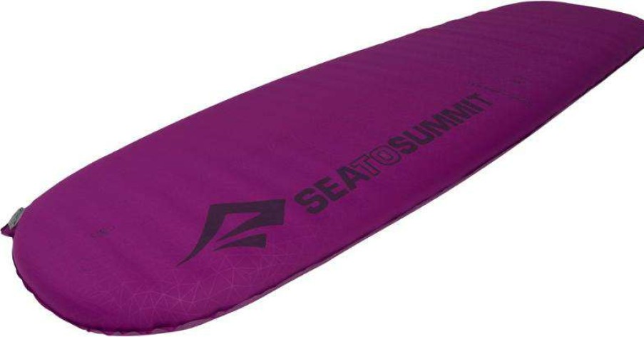 Camping And Hiking * | Outlet Sea To Summit Comfort Plus Self-Inflating Sleeping Pad Women'S Blackberry Purple