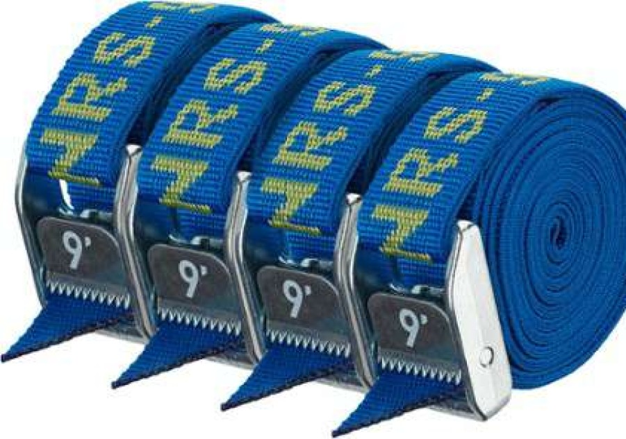 Camping And Hiking * | 40%-70% Off Nrs 9 X 1 Heavy-Duty Straps Package Of 4 Iconic Blue