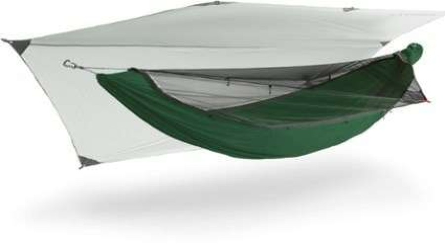 Camp Furniture * | Online Kammok Mantis Recycled All-In-One Hammock Tent Pine Green