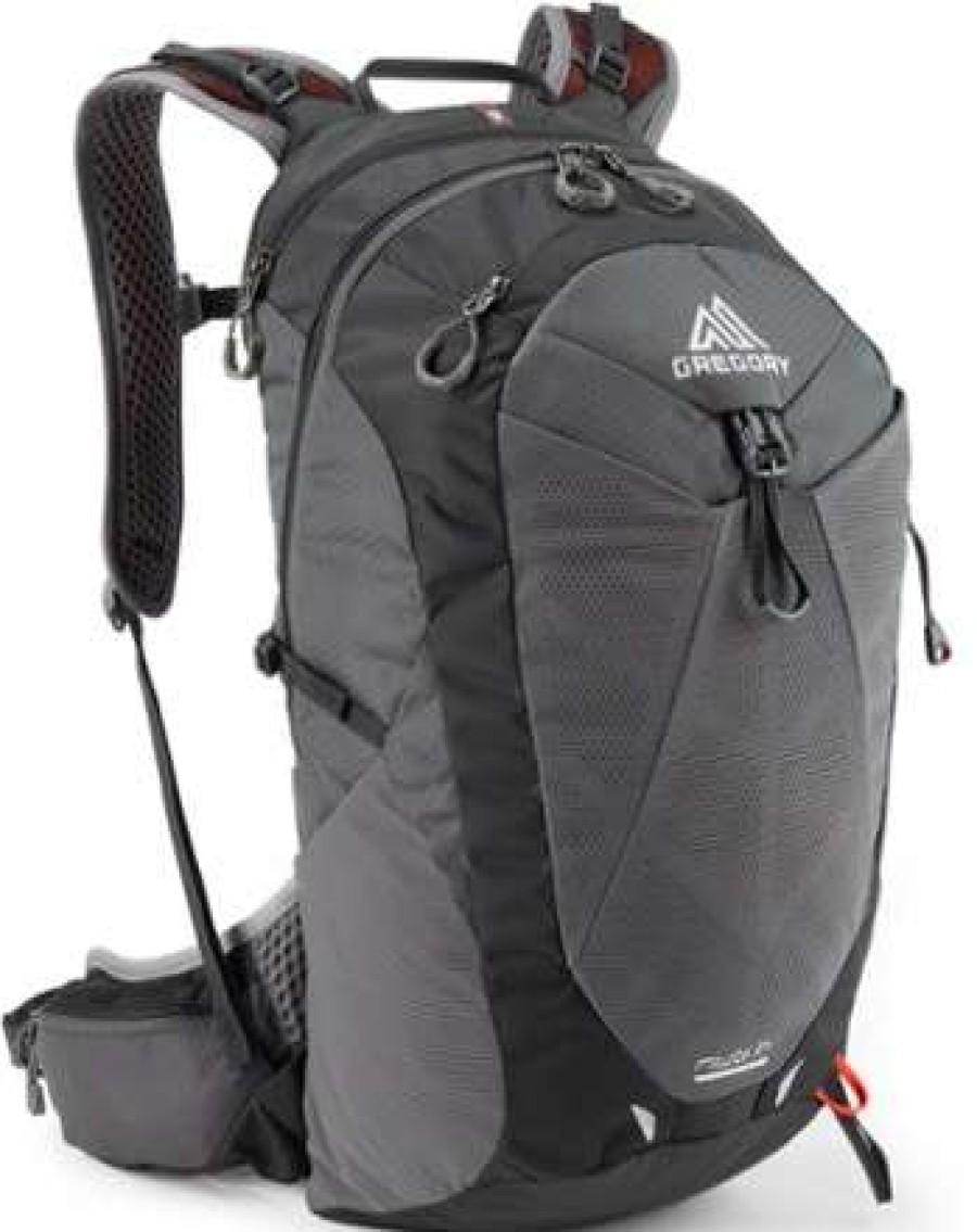 Hiking Backpacks * | Online Gregory Miwok 24 Pack Men'S Flame Black