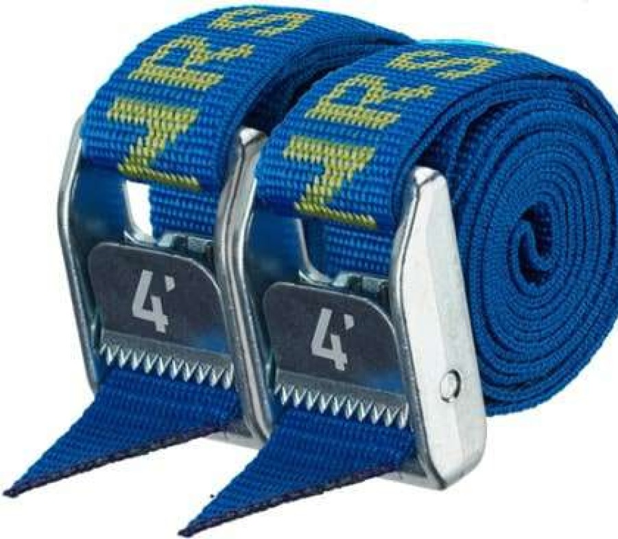 Camping And Hiking * | Cheaper Nrs 4 X 1 Heavy-Duty Strap Package Of 2 Iconic Blue