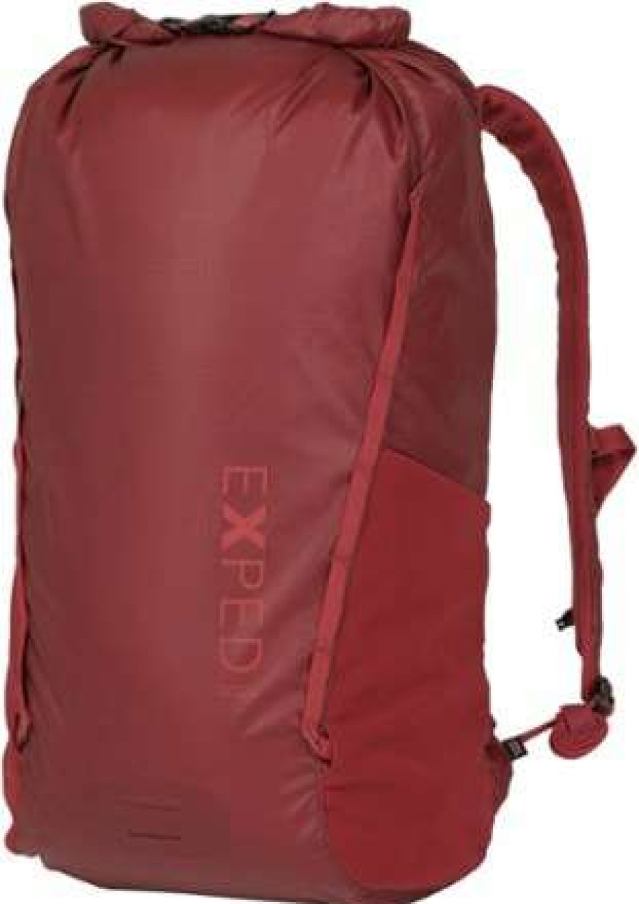 Hiking Backpacks * | Cheaper Exped Typhoon 25 Pack Burgundy