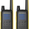 Camping And Hiking * | Cheaper Motorola Talkabout T470 2-Way Radios Pair Black/Yellow