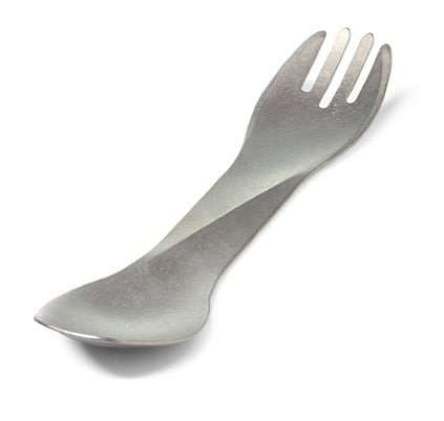 Camp Kitchen * | 40%-70% Off Humangear Gobites Ti-Uno Spork Titanium