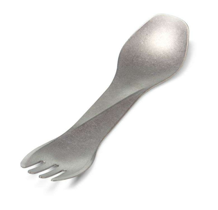 Camp Kitchen * | 40%-70% Off Humangear Gobites Ti-Uno Spork Titanium