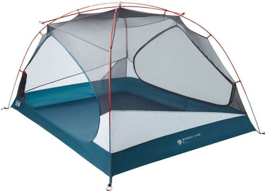 Tents * | High Quality Mountain Hardwear Mineral King 3 Tent With Footprint Grey Ice