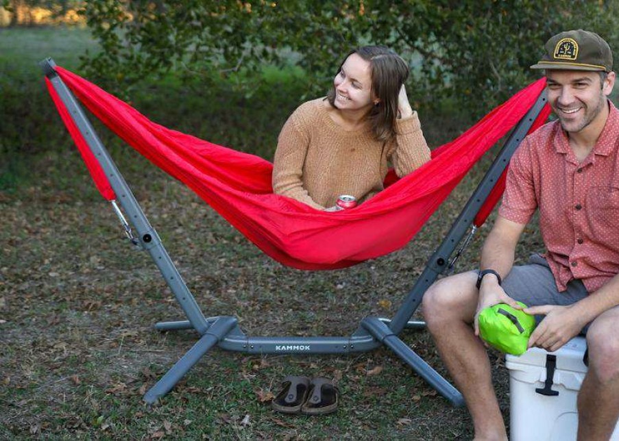 Camp Furniture * | Online Kammok Swiftlet Hammock Stand Granite