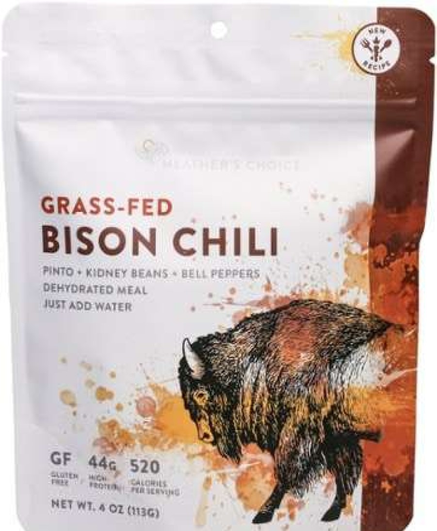 Camp Kitchen * | Online Heather'S Choice Grass-Fed Bison Chili 1 Serving